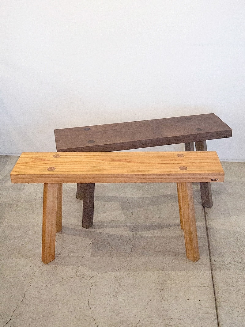 ポッポ様専用 ひのき無垢一枚板 ベンチ ダイニングベンチ 【公式通販】