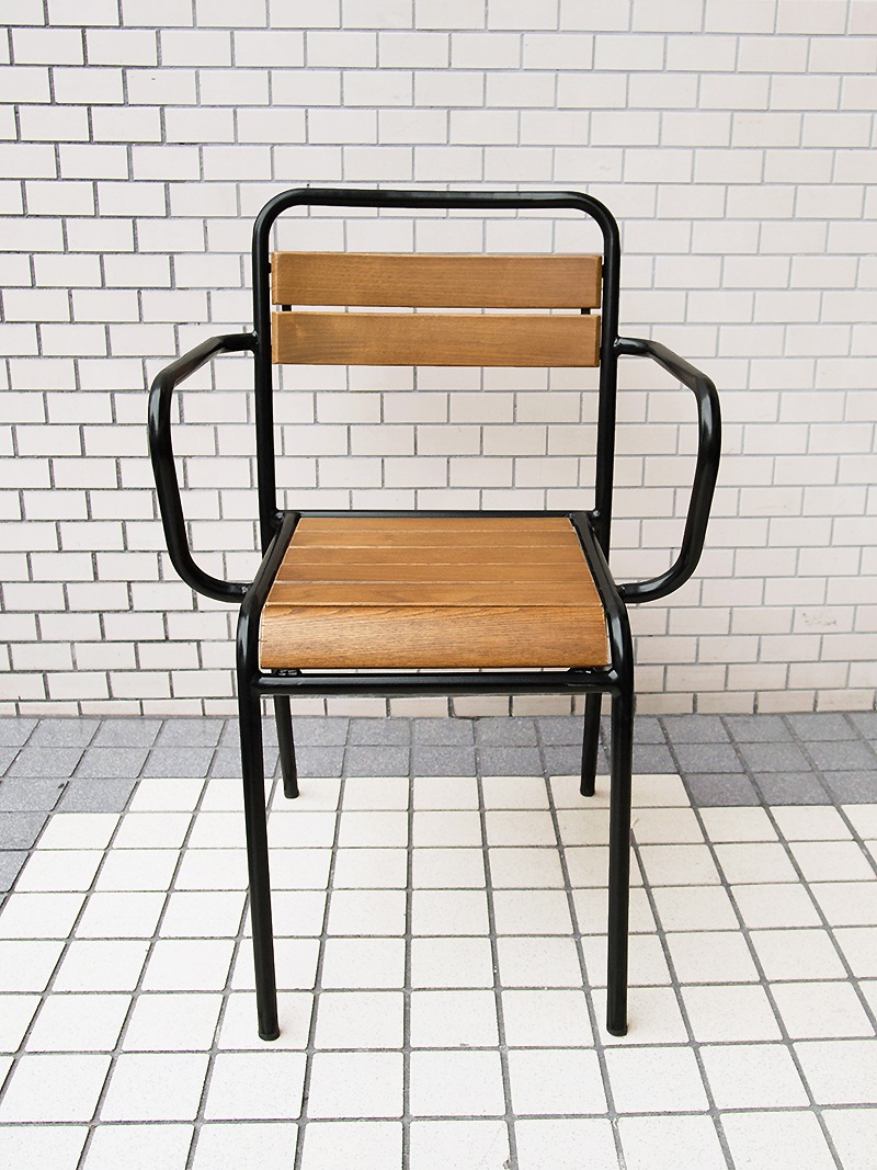 5233ARM-BK ガーデンチェア｜イデア