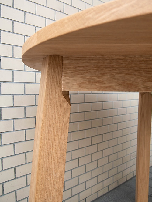 テーブル　木　ナラ ROUGH&TOUGH「COOKE TABLE クックテーブル」ナラ無垢材 幅90～180cm