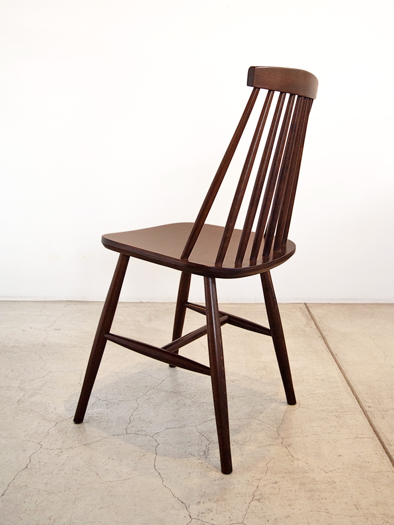 店舗業務用 無垢材 スティックバックチェア｜イデア