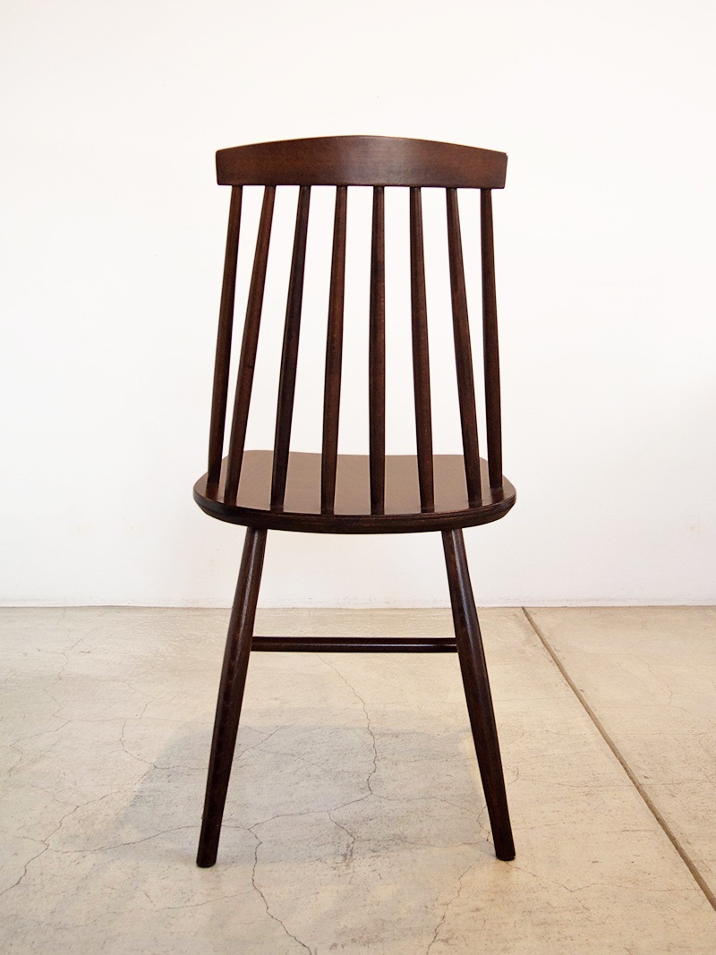 店舗業務用 無垢材 スティックバックチェア｜イデア