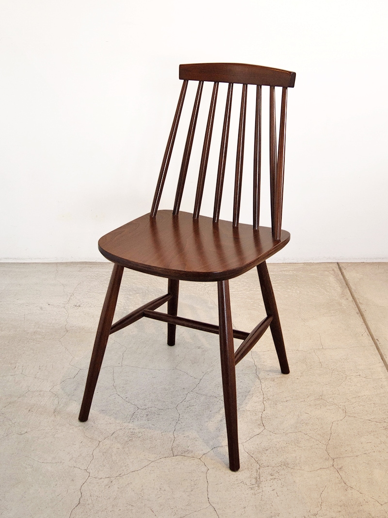 店舗業務用 無垢材 スティックバックチェア｜イデア