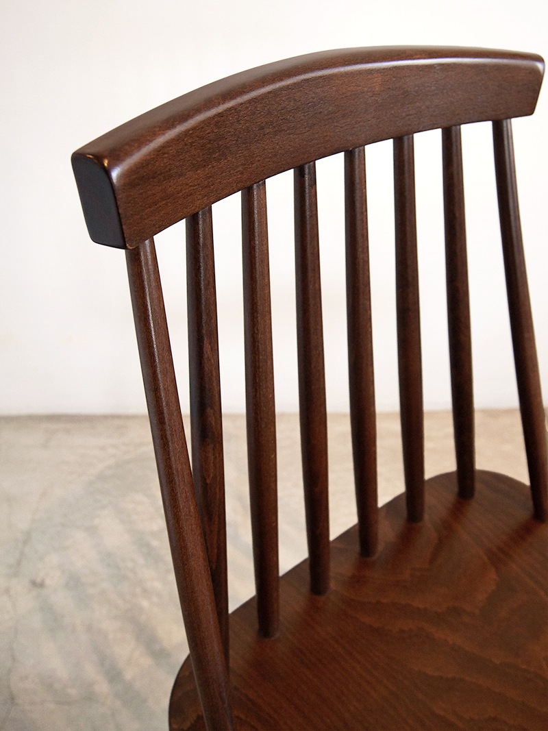 店舗業務用 無垢材 スティックバックチェア｜イデア