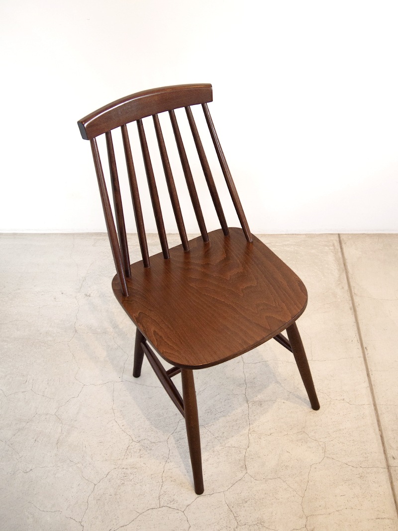 店舗業務用 無垢材 スティックバックチェア｜イデア