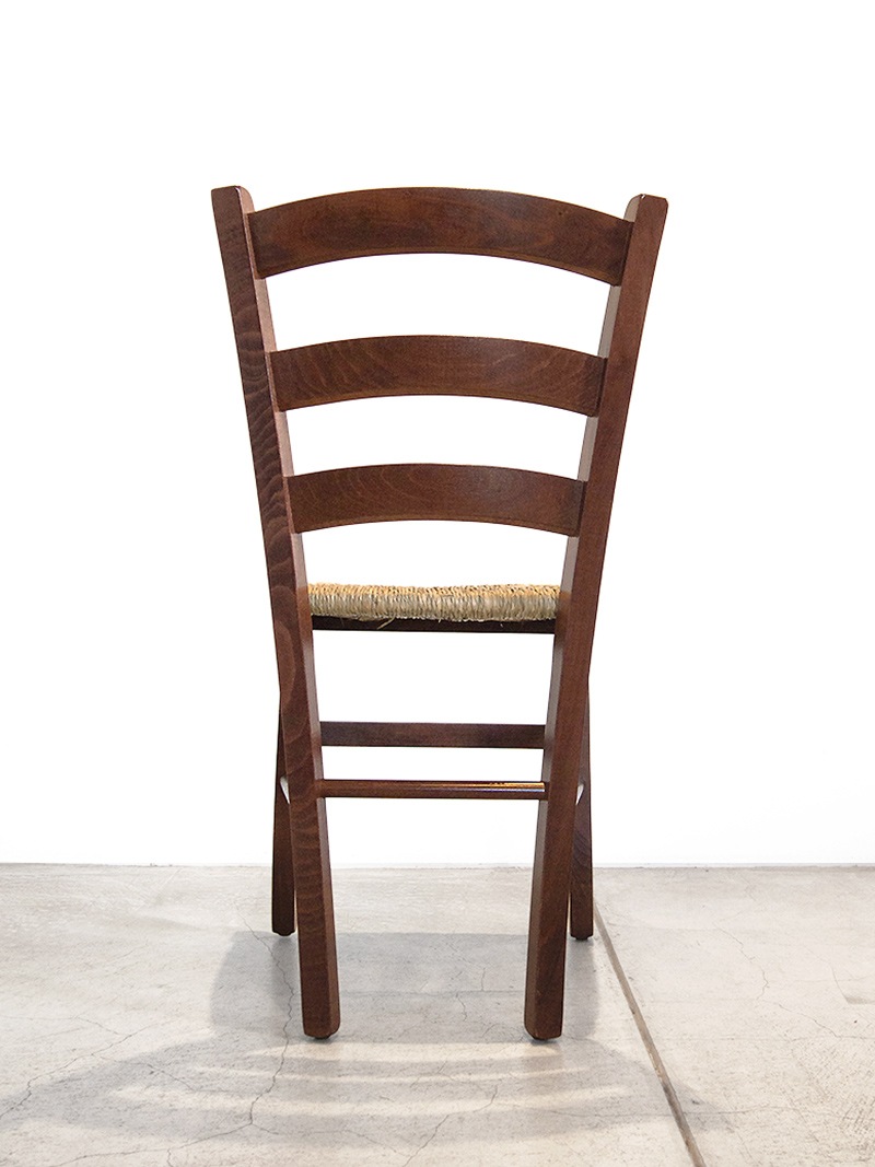 ダイニングチェアカフェ、レストランなどでも大活躍のラッシュシートチェア