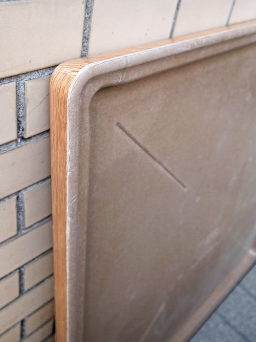 メラミン天板傷つきにくく、業務用・飲食店などにおすすめ