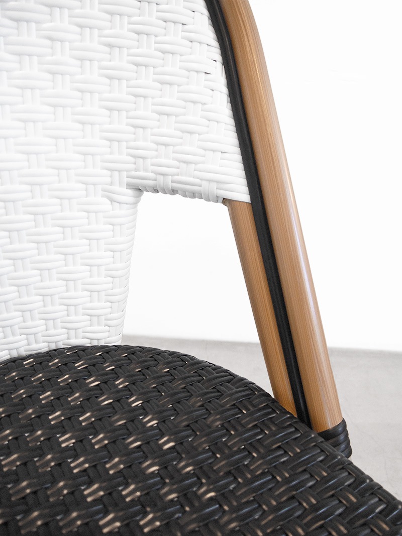 アウトドアファニチャー/チェア屋外使用に耐える、店舗業務用にも最適なカフェチェア