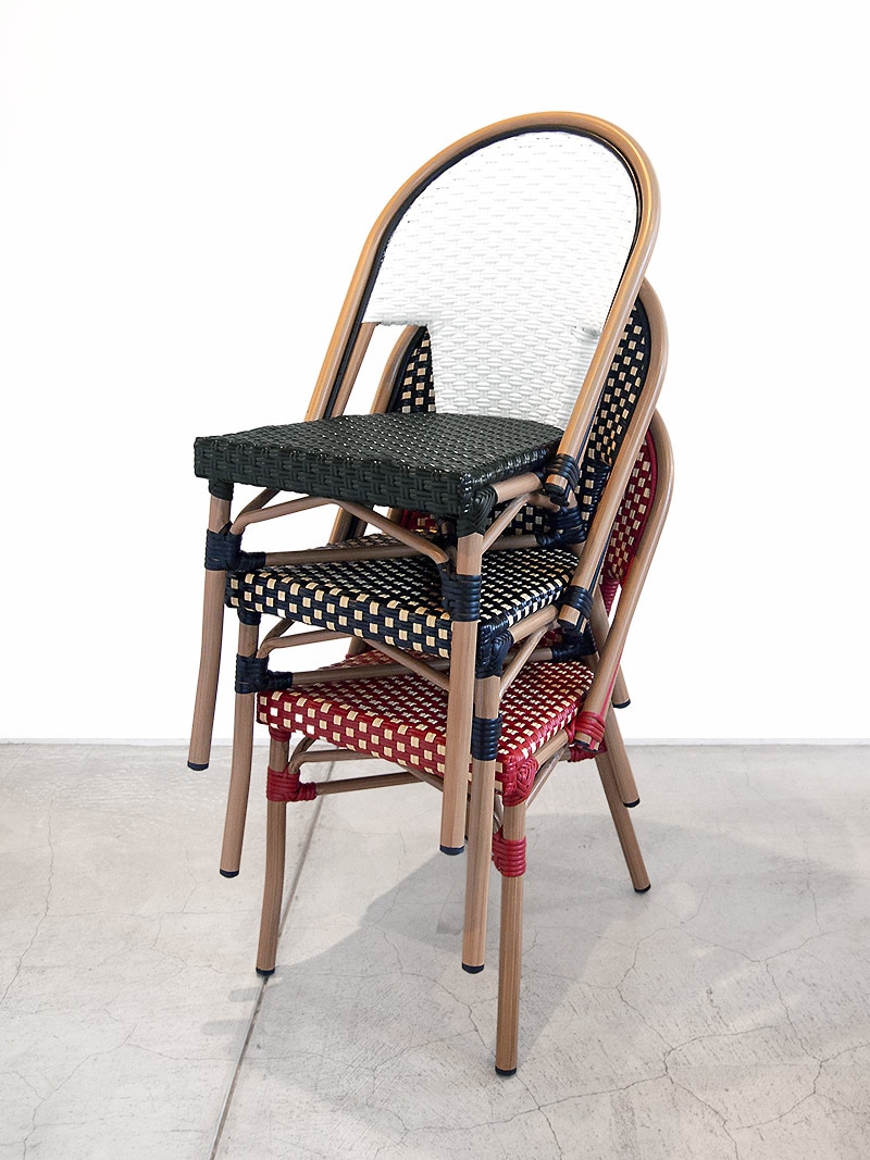 アウトドアファニチャー/チェア屋外使用に耐える、店舗業務用にも最適なカフェチェア