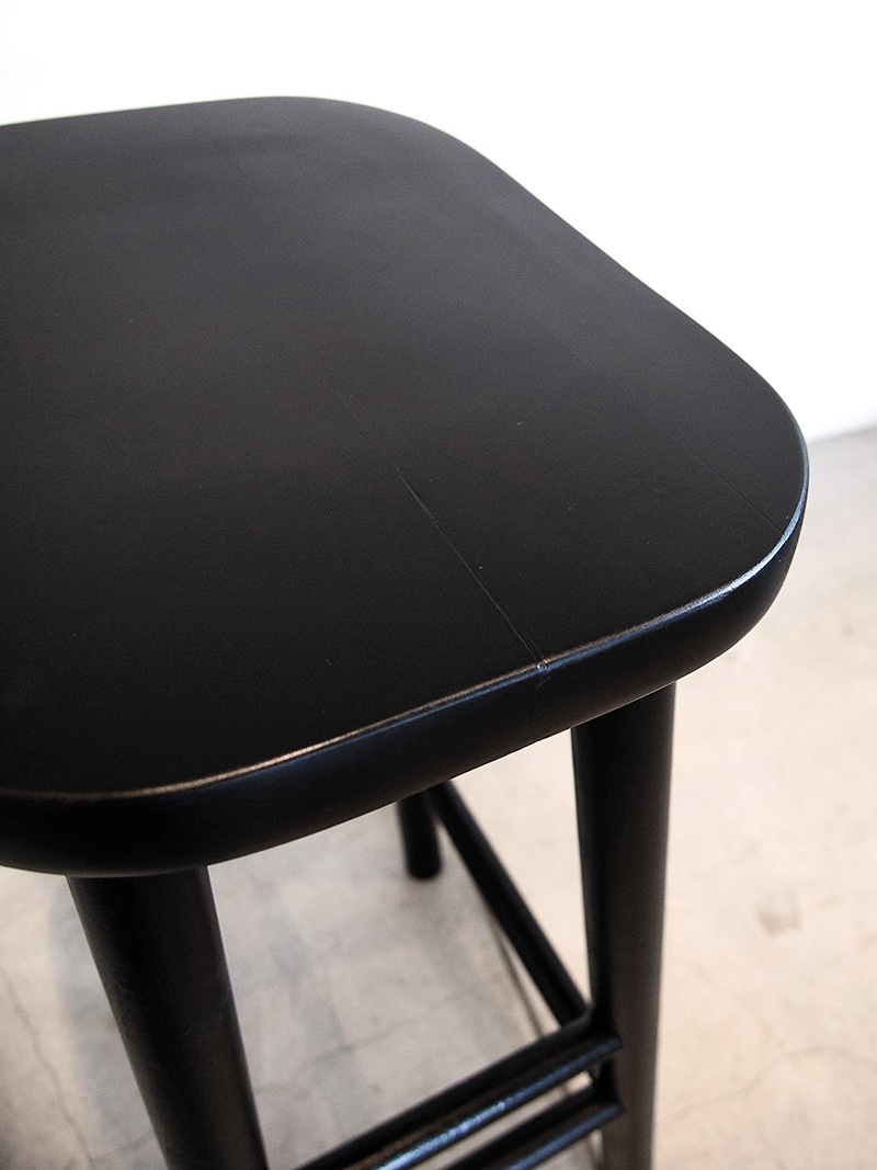 ブラック スツール＆バースツール カフェ用｜イデア
