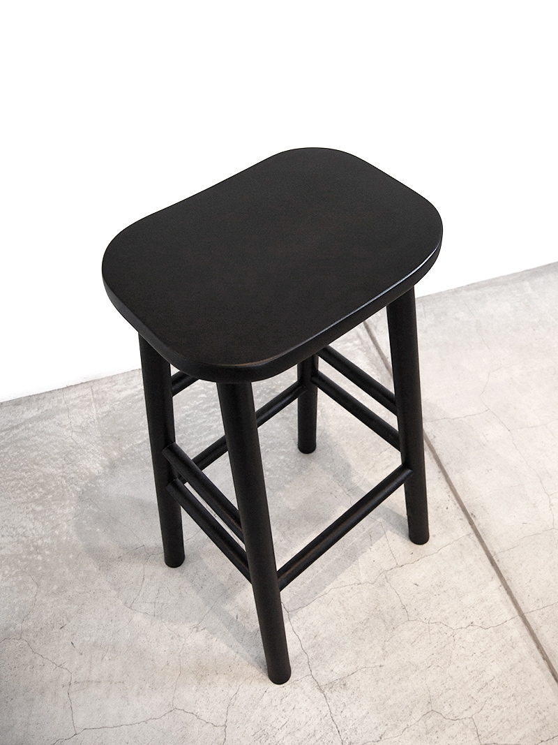 ブラック スツール＆バースツール カフェ用｜イデア