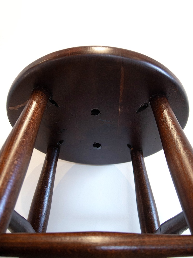 スツール/バースツール唯一無二のビンテージ風デザインは耐久性も◎