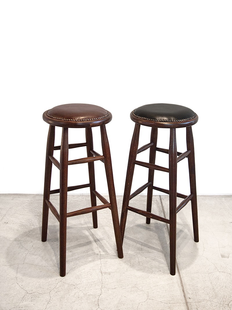 スツール/バースツール唯一無二のビンテージ風デザインは耐久性も◎