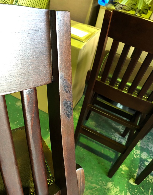 ダイニングチェア唯一無二の風合い・業務用椅子としても安心の耐久性