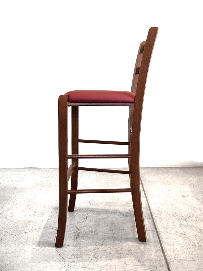 カウンターチェアカフェや飲食店にも使える木製カウンターチェア