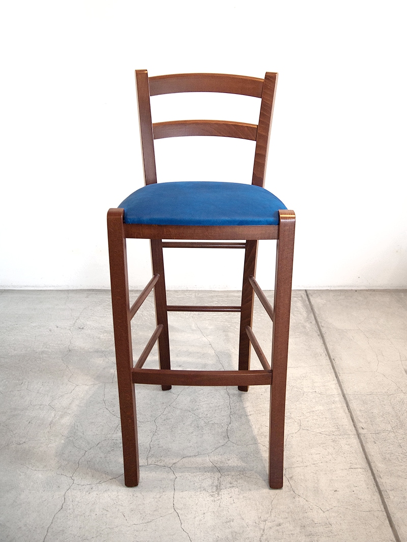 飲食店向け クラシカル 木製 カウンターチェア｜イデア
