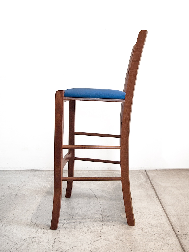 飲食店向け クラシカル 木製 カウンターチェア｜イデア