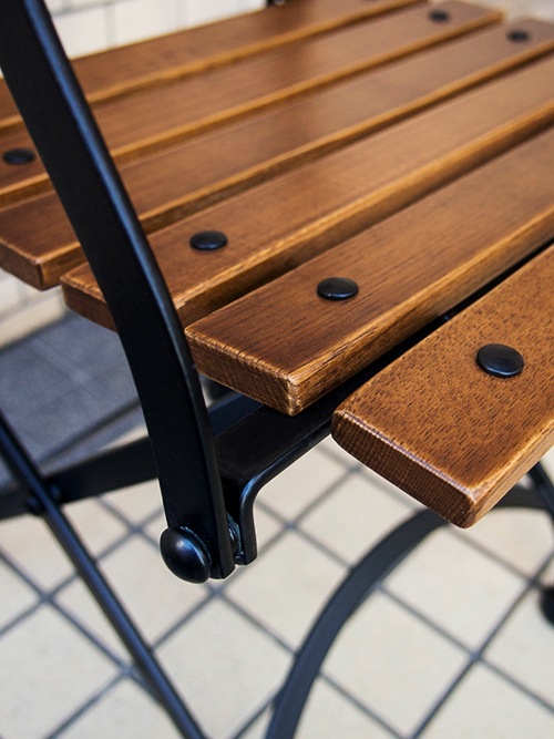 5552 BENCH-BK 折りたたみベンチ｜イデア