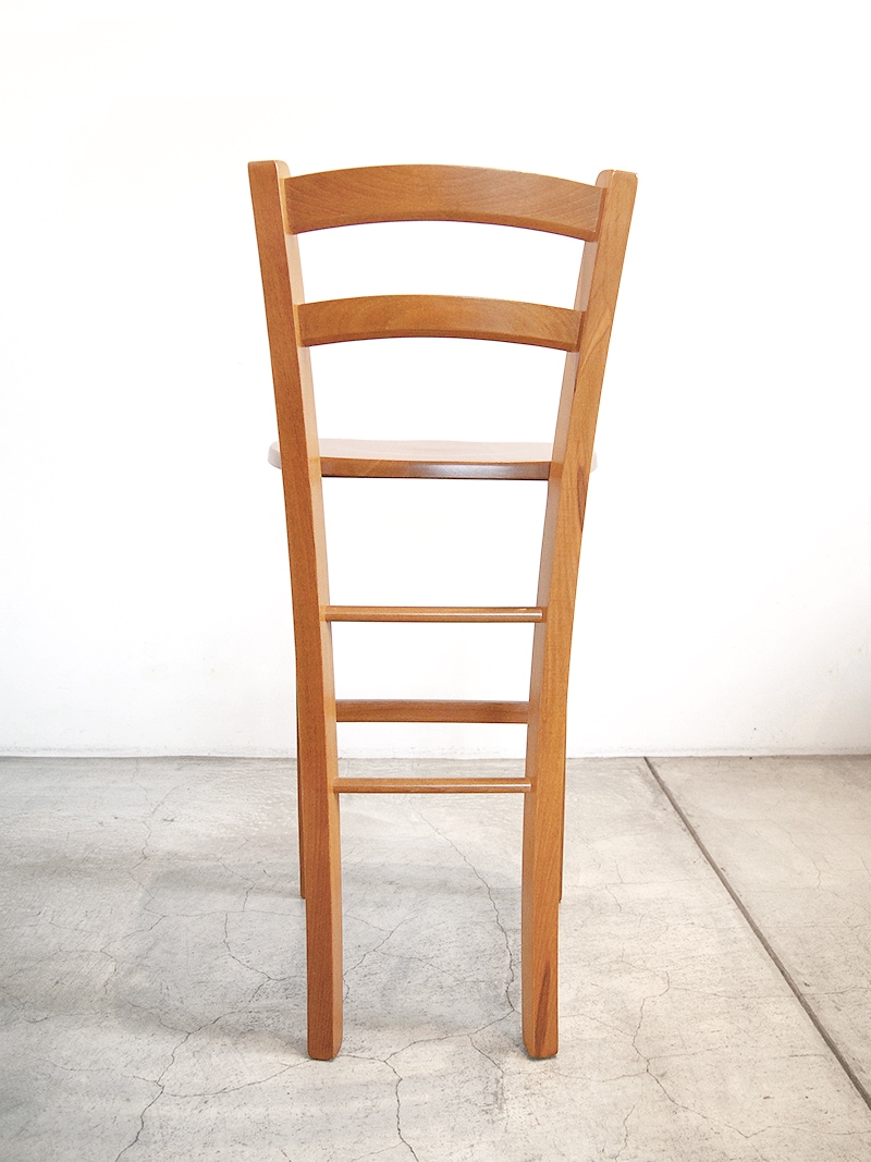 カウンターチェア無垢材の質感が魅力、カフェや飲食店にも馴染むハイチェア