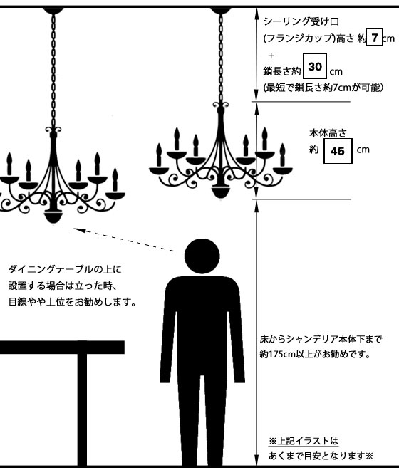 シャンデリア