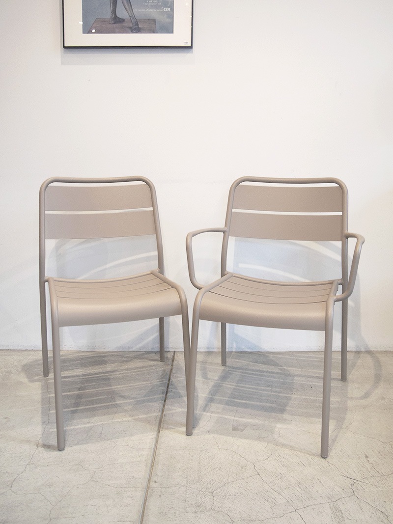 業務用〕アルミガーデンチェア｜イデア