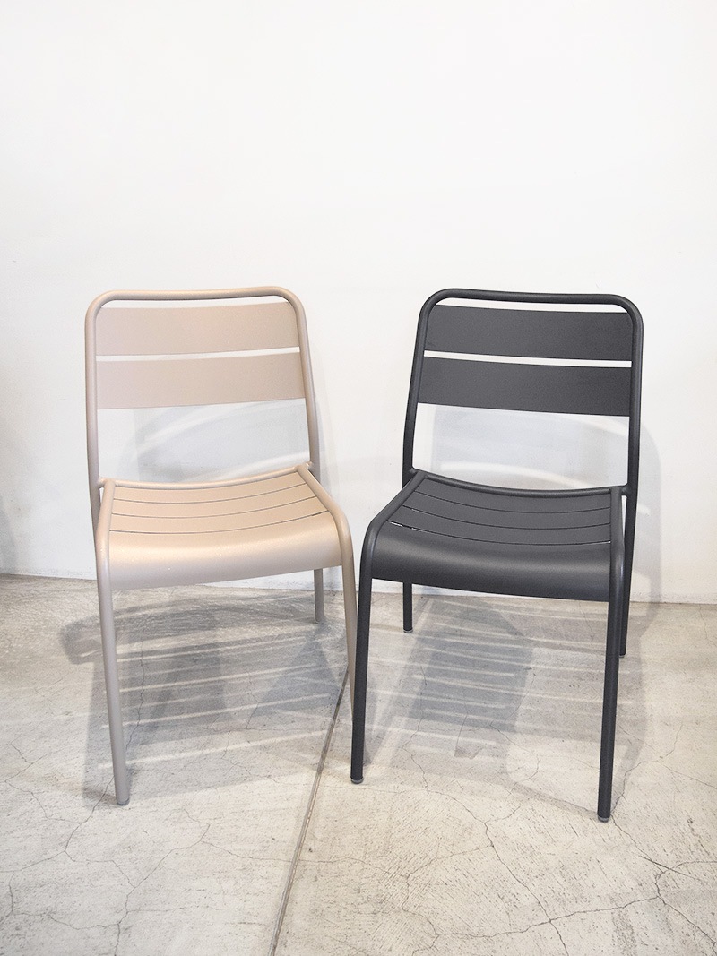 業務用〕アルミガーデンチェア｜イデア