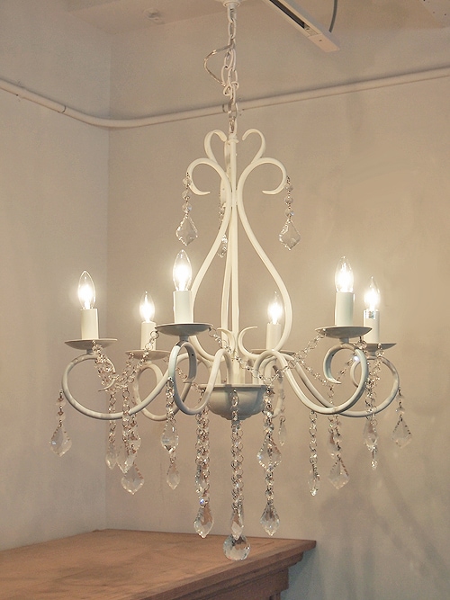 ジョグジャ　Jogjakarta ５灯シャンデリア残1点 ジョグジャJogjakarta 5灯シャンデリア残1点