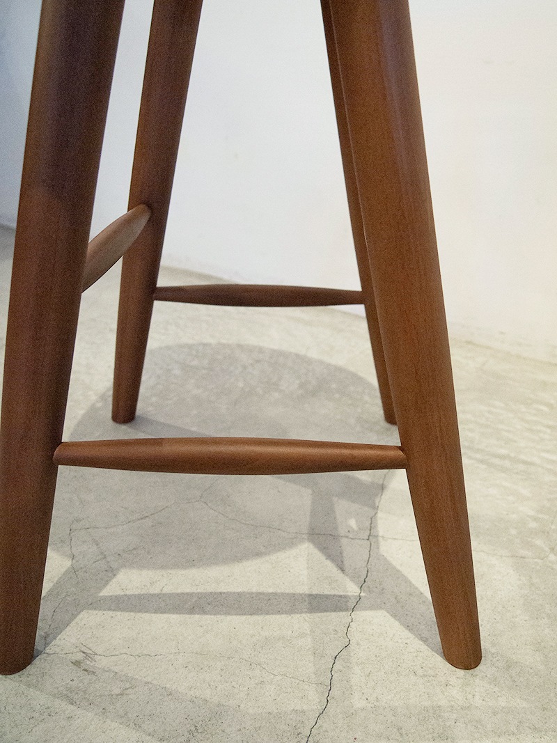 北欧 スツール ウォールナット｜イデア