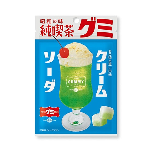 純喫茶グミ クリームソーダ味 40g | 菓子 | | アイデアパッケージ