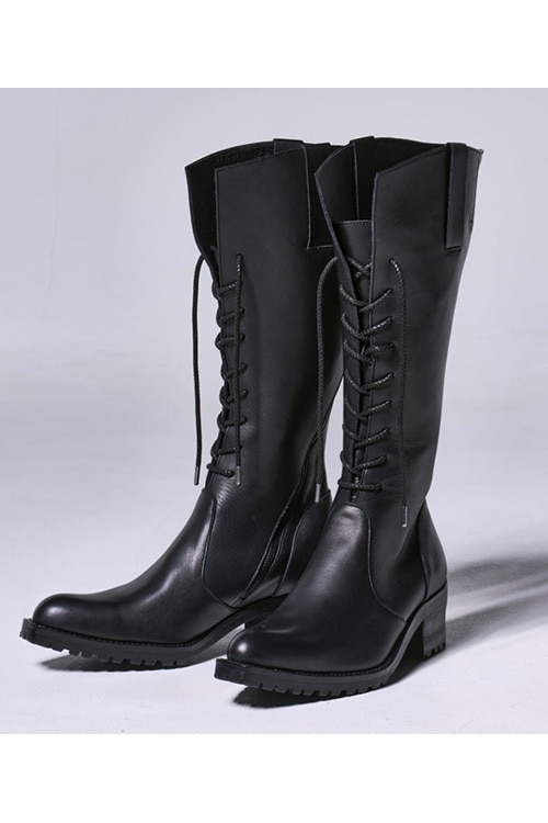 kiryuyrikキリュウキリュウメンズレザーブーツ42コンバット kiryuyrik - 《予約品》 SideGoreLongBoots 牛革ロングブーツ
