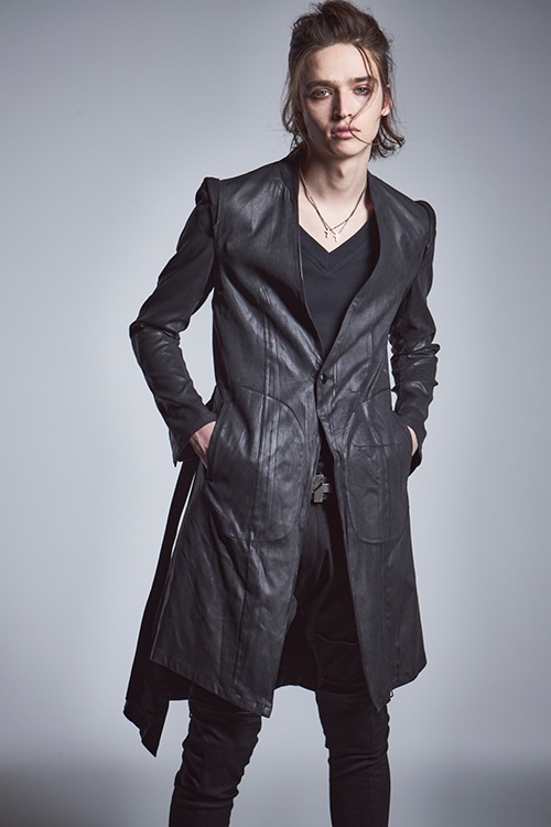 kiryuyrikキリュウキリュウ20AW ノーカラージャケット_kka5