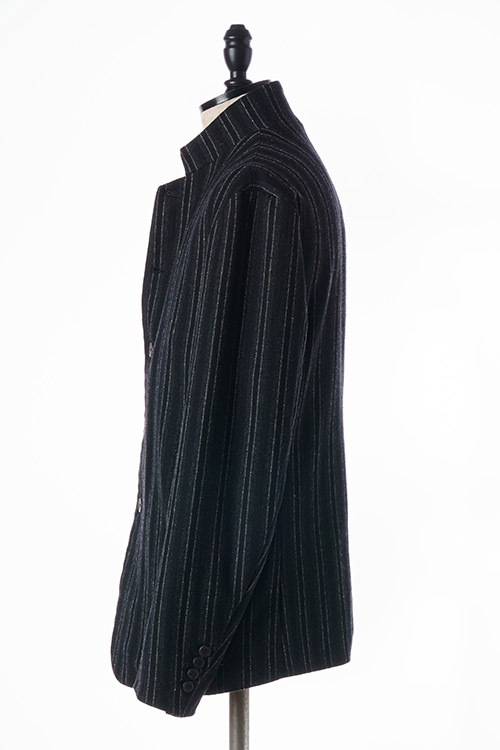 W165 wjk stripe sack jacket テーラード L ネイビー wjk 2023AW stripe sack jacket_wjd5 | wjk(ダブルジェイケイ