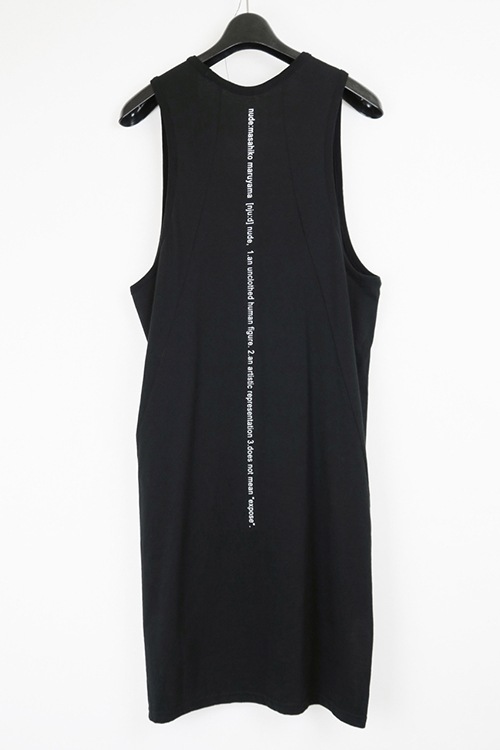 新品　nude:mm by Masahiko Maruyama タンクトップ 取り寄せ】nude:mm 21SS Tank Top_nm12 | nude:masahiko maruyama