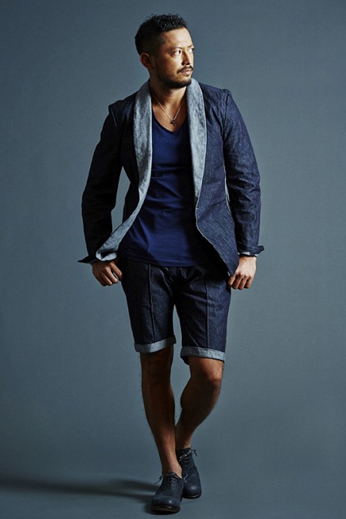 20%OFF】VADEL intuck trousers shorts IND PF055-DNC07 | VADEL 