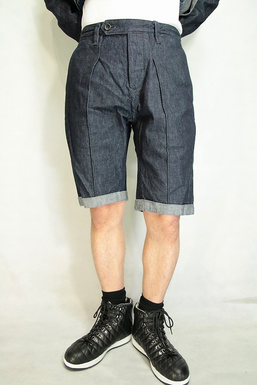 20%OFF】VADEL intuck trousers shorts IND PF055-DNC07 | VADEL 