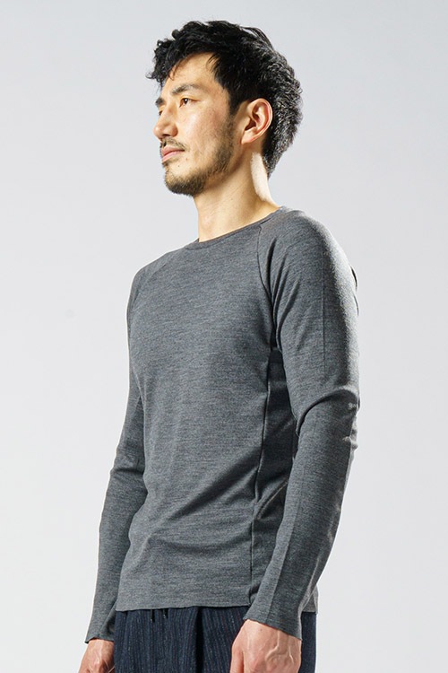 wjk 2023AW fine wool twist crew_wjd5 | wjk(ダブルジェイケイ