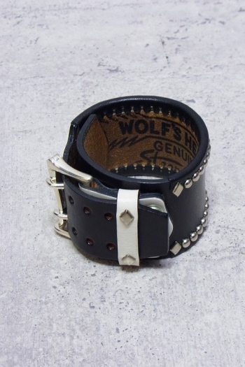 30%OFF】1piu1uguale3 ウルフズヘッド 50mm BLACK MRG099-BK
