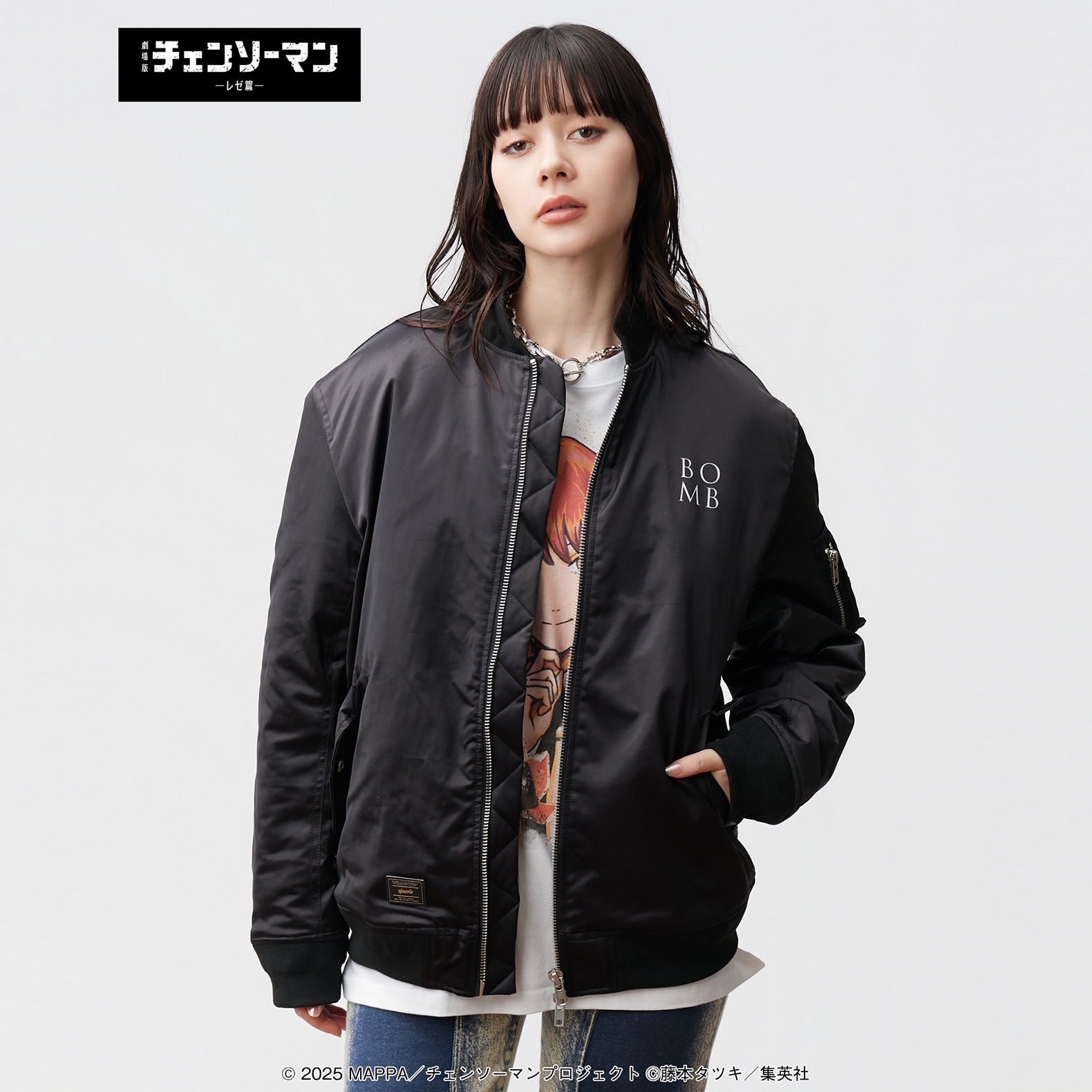 glamb / Bomb Bomber Jacket / ボムボンバージャケット / ブラック