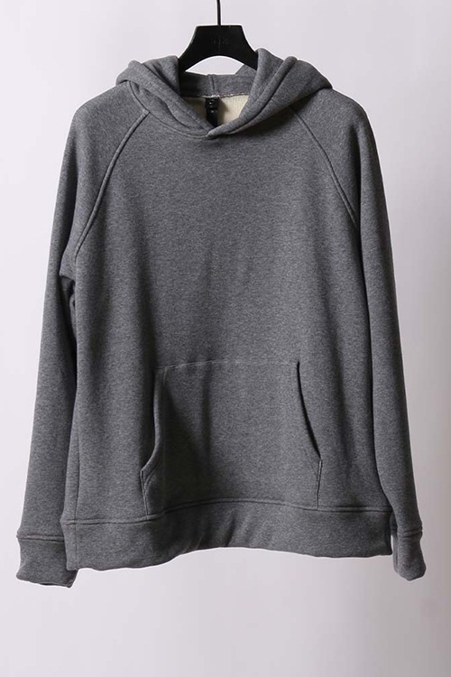 【新品】wjk back boa pull-Parker パーカー　M グレー wjk 21AW back boa pull-Parker_wj15 | wjk(ダブルジェイケイ