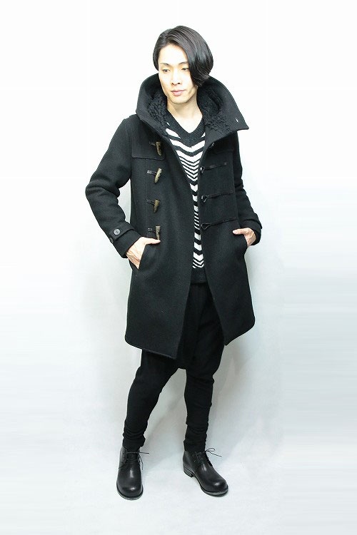 30%OFF】OURET ロングダッフルコート BLACK OR152-0621 | OURET