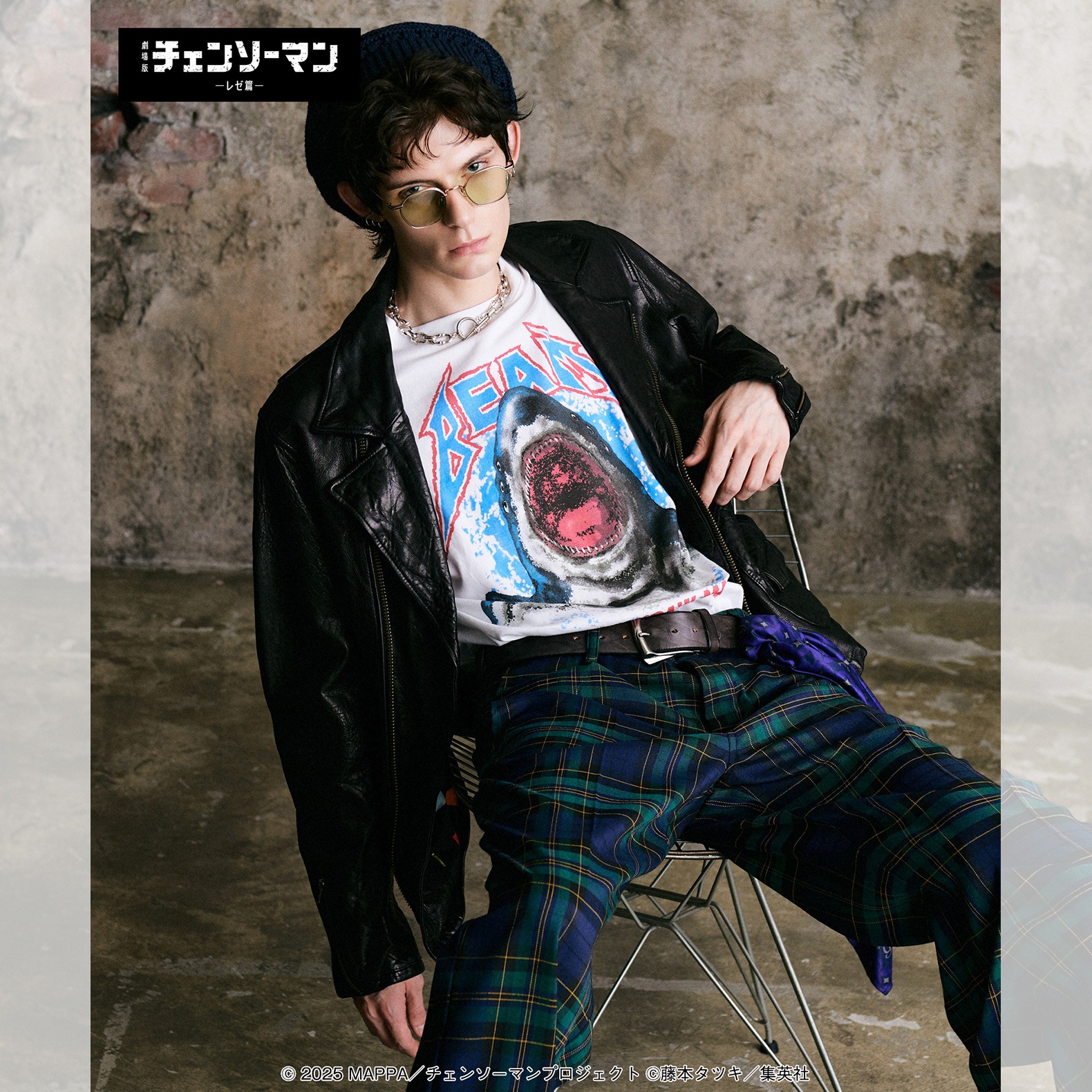 glamb / Beam T-shirt / ビームTシャツ / ブラック ホワイト / gb0425