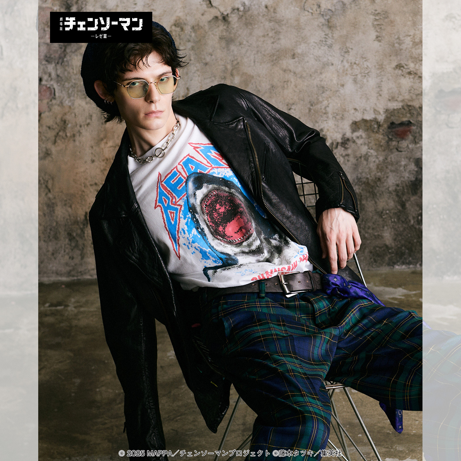 glamb / Beam T-shirt / ビームTシャツ / ブラック ホワイト / gb0425