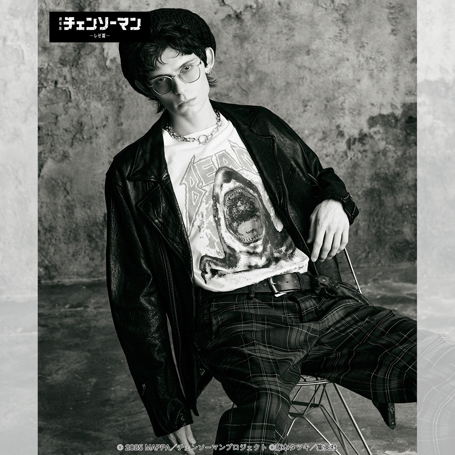 glamb / Beam T-shirt / ビームTシャツ / ブラック ホワイト / gb0425