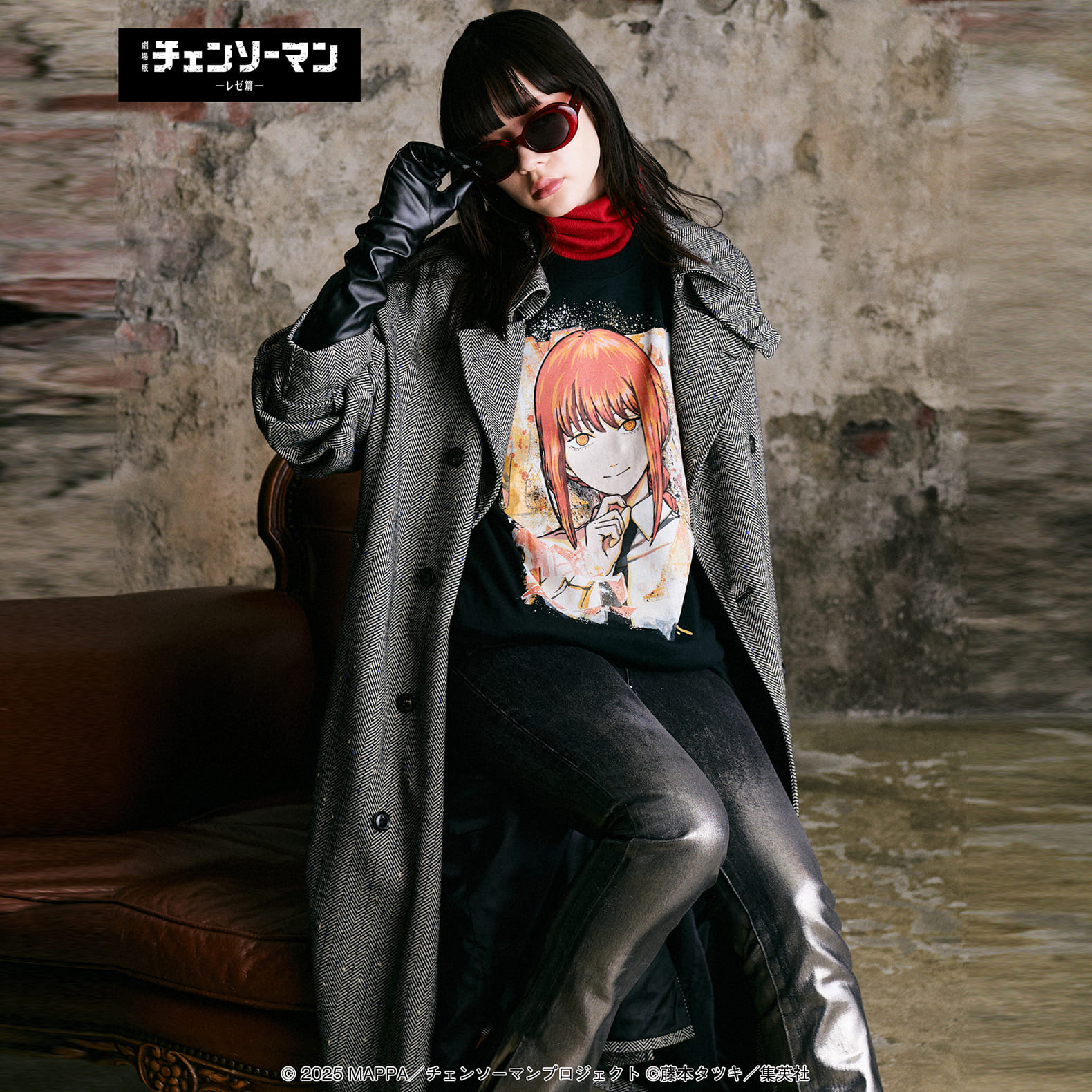 glamb / Makima T-shirt II / マキマTシャツ2 / ブラック