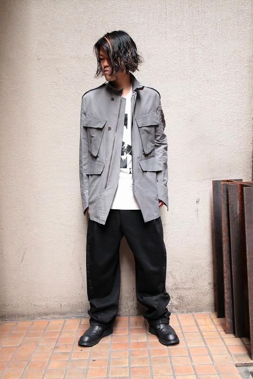 30%OFF】JULIUS フィールドジャケット KHAKI GRAY 577BLM10 | JULIUS