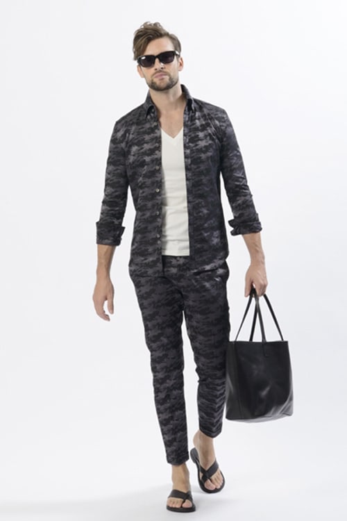 Jiyong Kim ベルト付きサンブリーチタック入りトラウザー wip_24070128_5.jpg