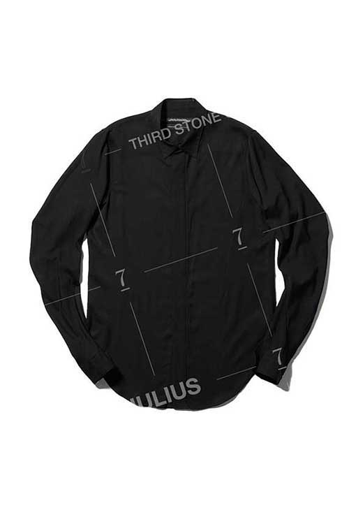 NILS×IKE Tシャツ julius ニルズ ユリウス カットソー 黒T 新品 NILoS