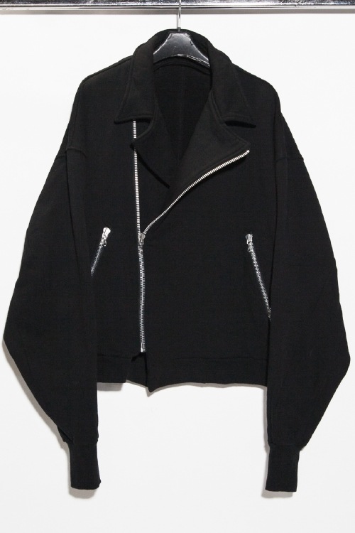 JULIUS Wライダースイージージャケット BLACK | JULIUS(ユリウス