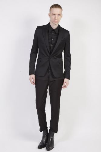 20%OFF】GalaabenD タキシードクロスストレッチ 1Bジャケット BK