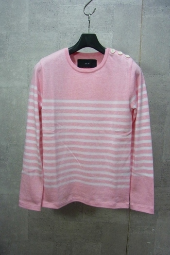 AKM フィッシャーマンズ クルーネックニット S 1piu1uguale3 【公式通販】