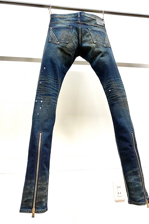 FAGASSENTファガッセン 21SS デニム DRENCH back zip_fa12